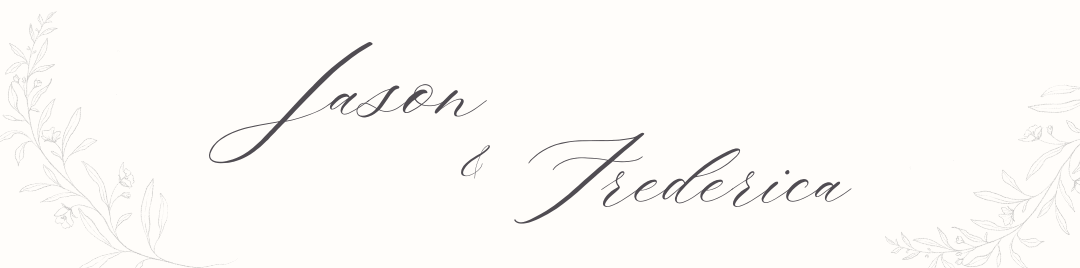 The Wedding of Jason & Frederica