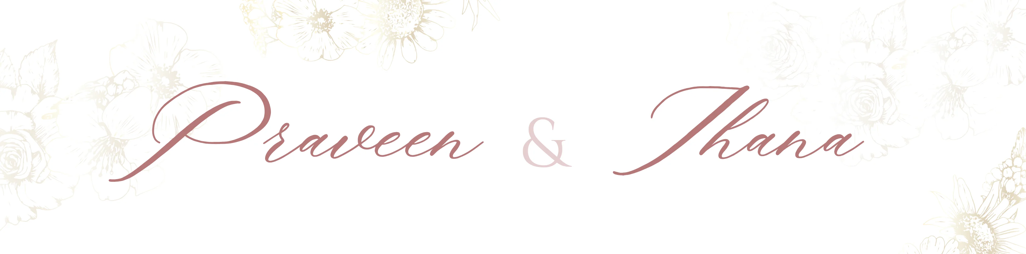 The Wedding of Praveen & Thana